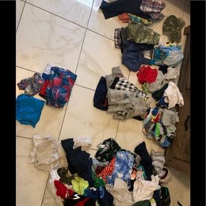 HUGE lot of boys clothes 2t